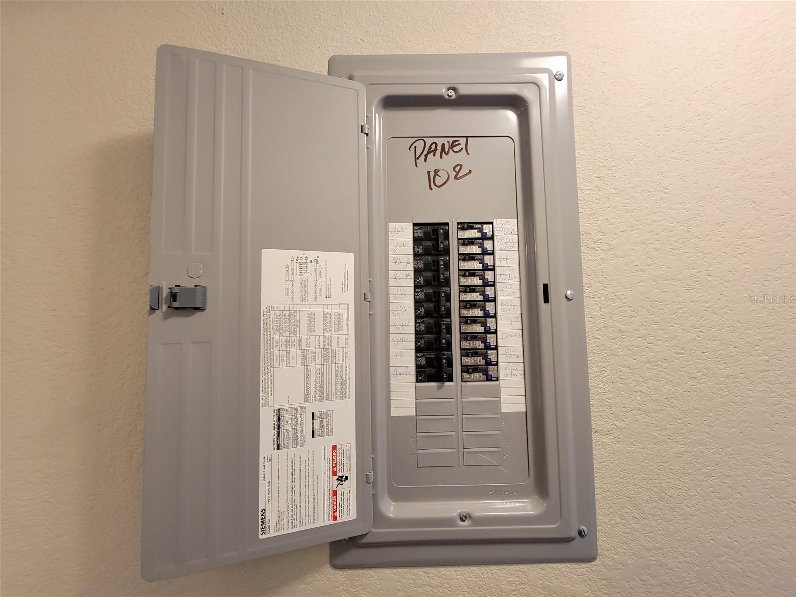 NEW ELECTRICAL PANEL!
