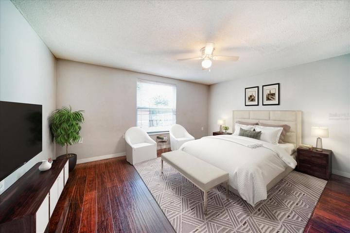Virtually Staged - Master Bedroom