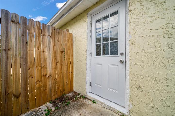 Entrance to separate studio In-Law Suite