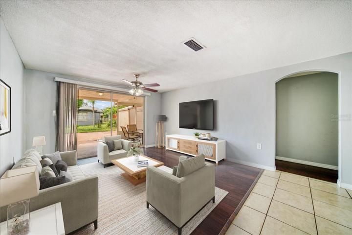 Virtually Staged - Living Room