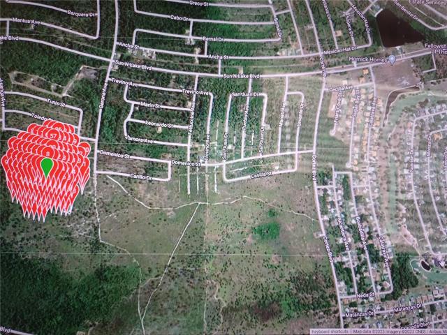 Green dot Pavia lot, nearby Community