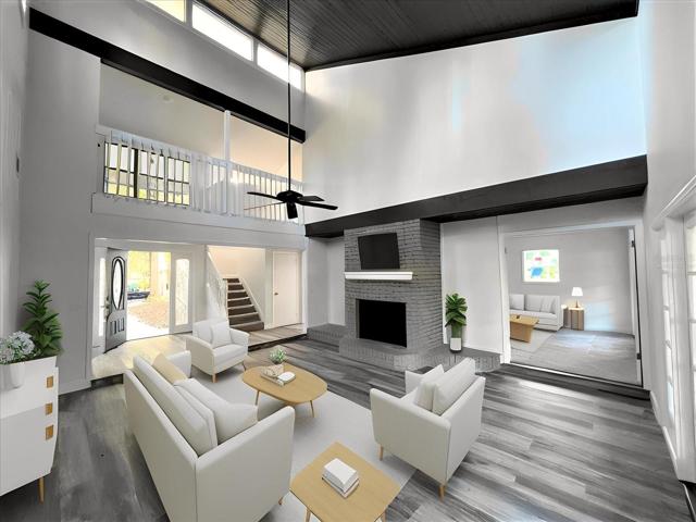 Virtually Staged Great Room