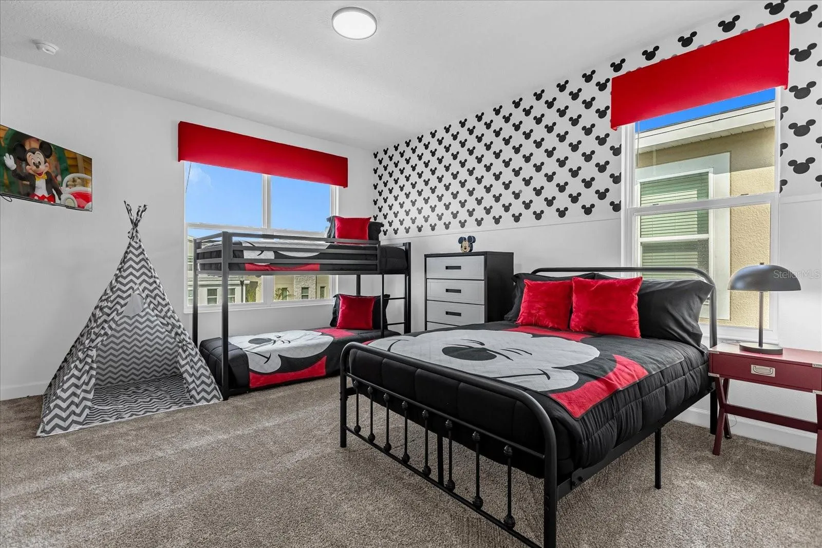 Mickey themed room