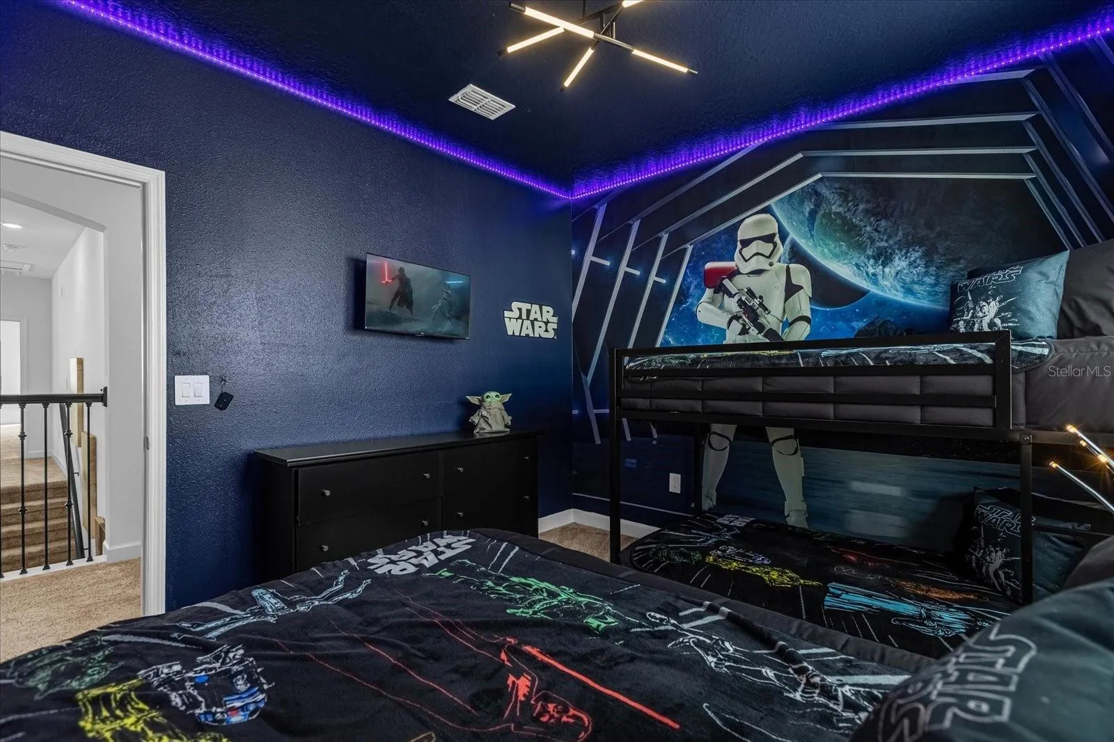 Starwars themed room