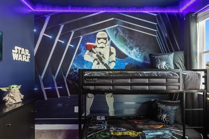 Starwars themed room
