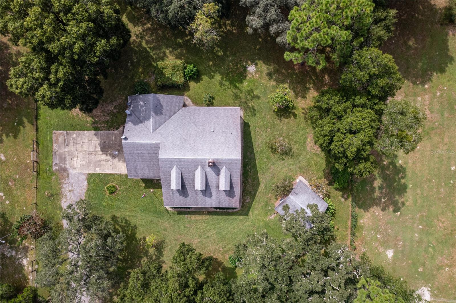 Close up of roof
