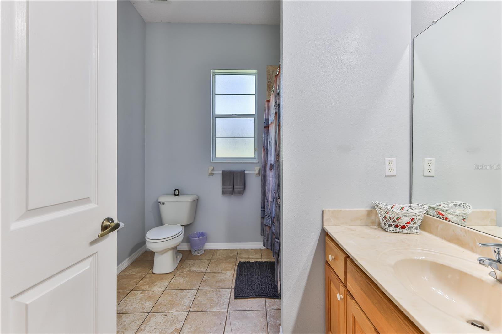 Spare room with Jack &amp; Jill bathroom