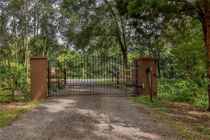 Gorgeous gated entry