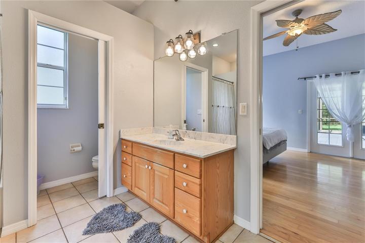 Master Bath with separate toilet room