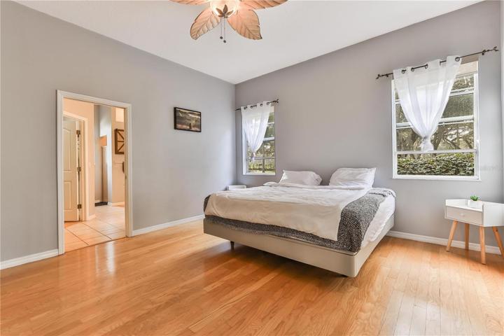 Master bedroom is huge!