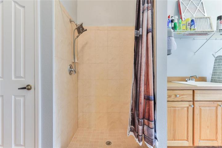 laundry room shower