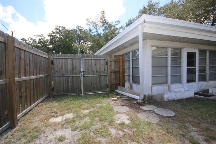 Fenced Backyard