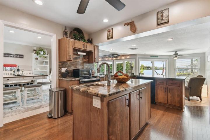 Kitchen w/Water Views