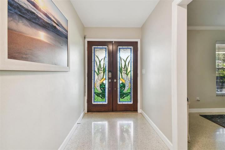 Beautiful Stained Glass Front Door Entrance