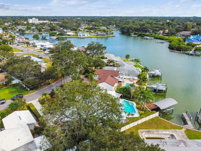 Aerial View of Home & Water
