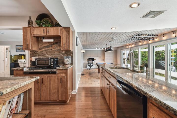 Kitchen w/Water Views