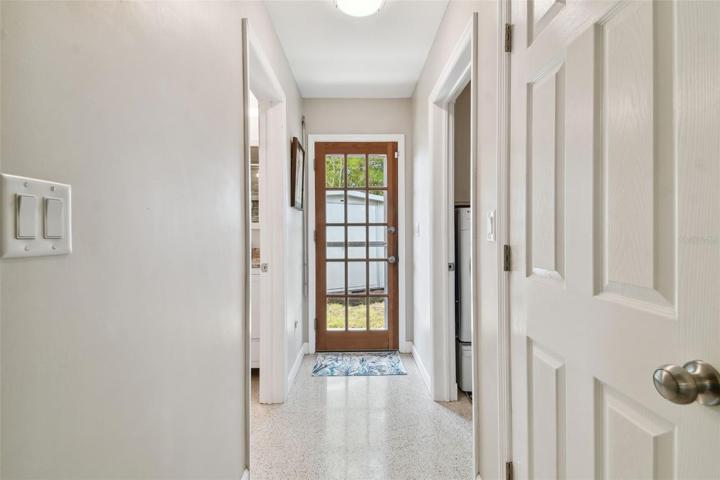 Side Door to Side Yard