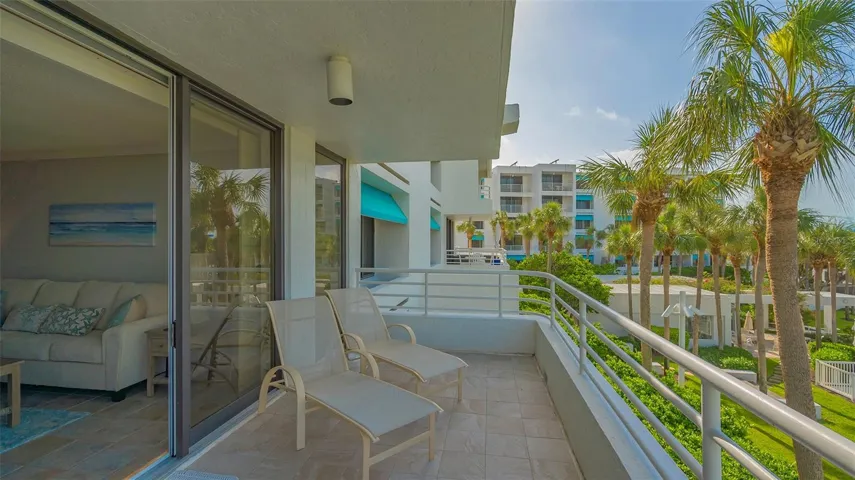 Balcony with view