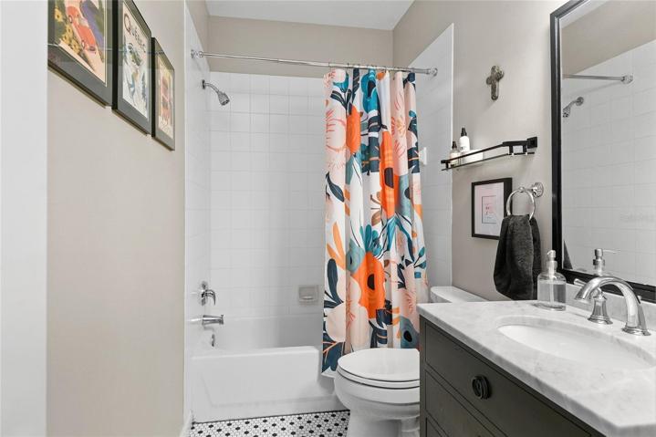 Guest Bathroom renovated in 2018