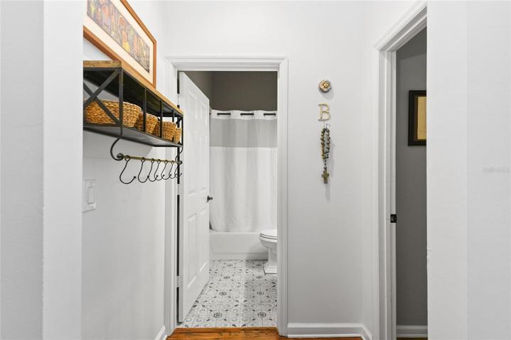 Full bath downstairs was renovated in 2018