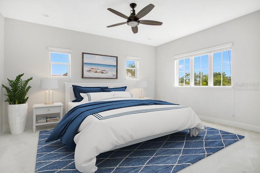 2nd Floor Bedroom Virtually Staged