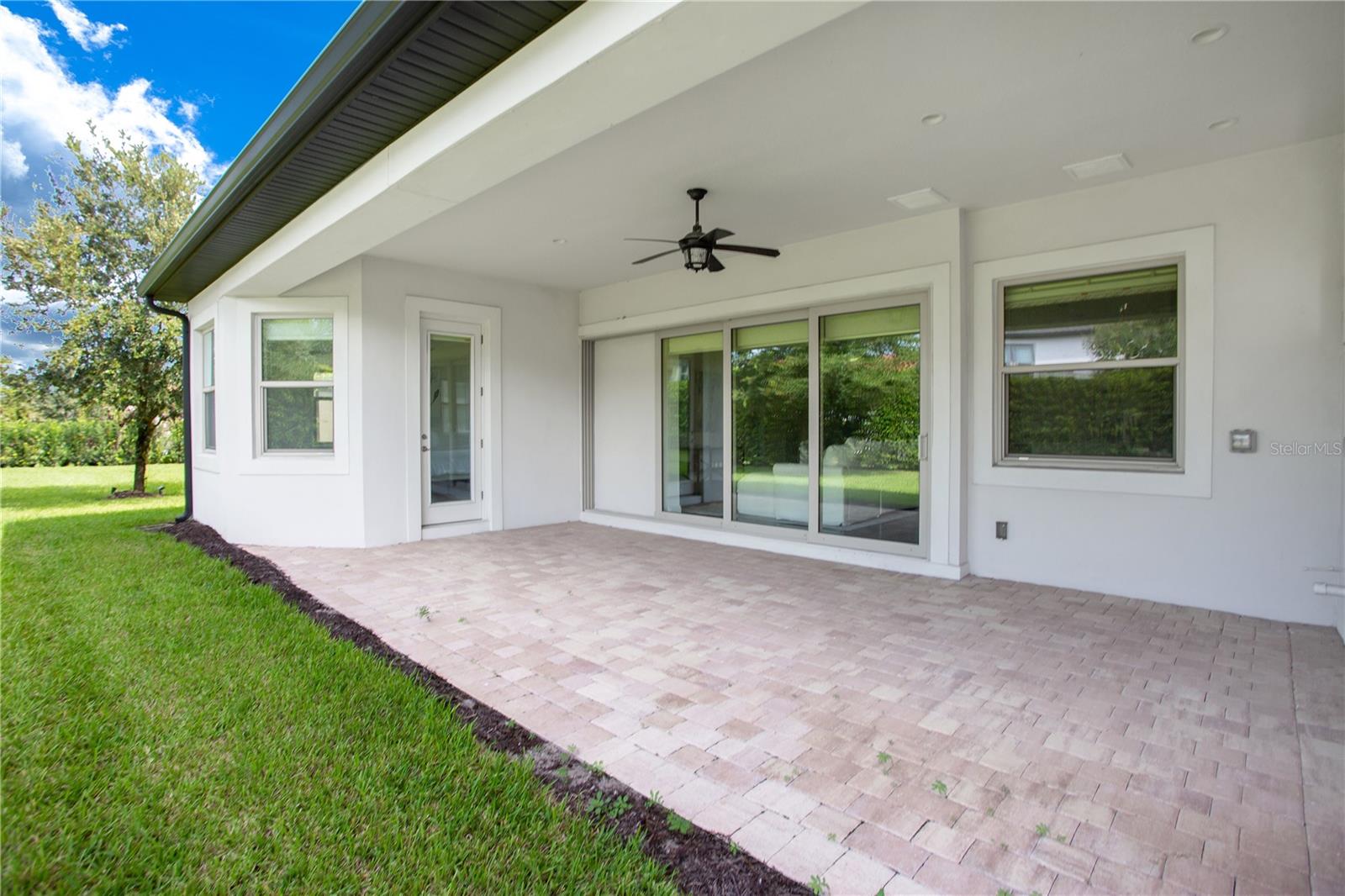 Rear Patio View