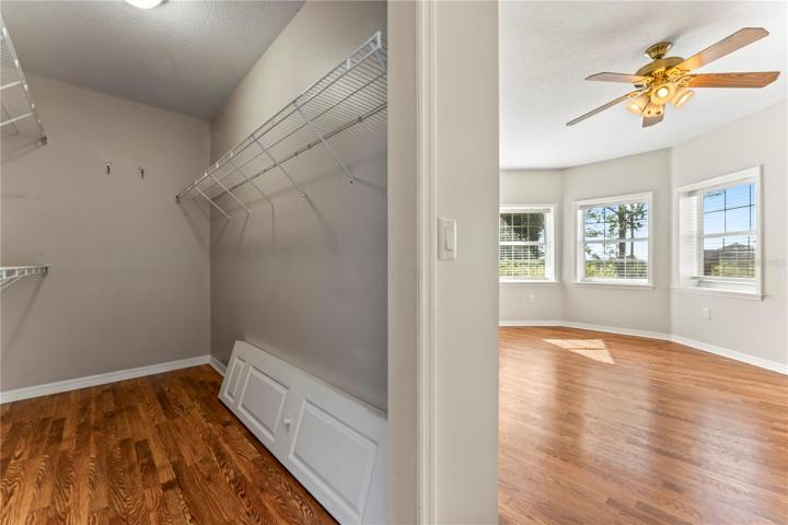 One of the Master Bedrooms walk in closets