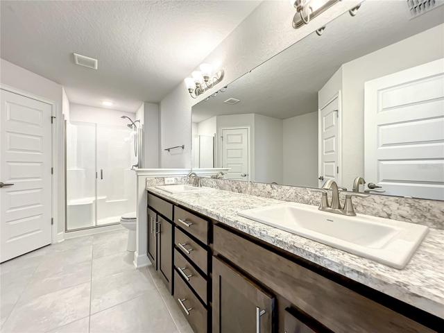 Master Bathroom with Dual Sinks