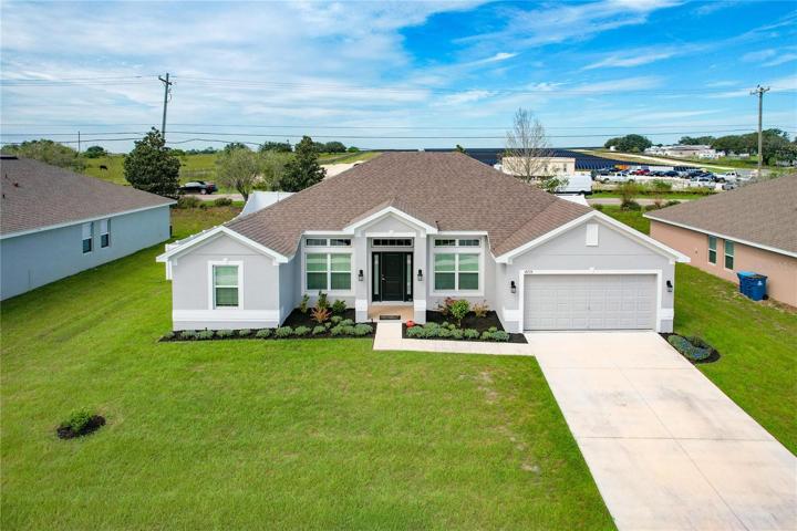 Aerial Front View of Home