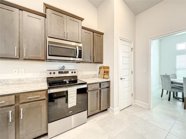Kitchen with Plenty of Cabinets