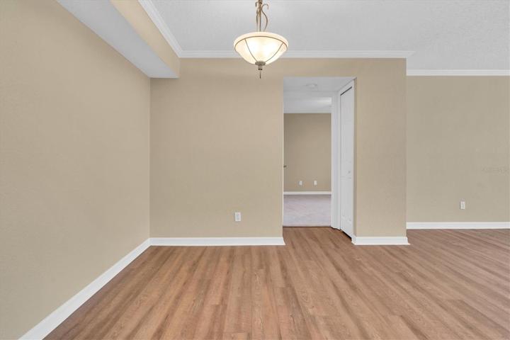Dining Area and New Flooring