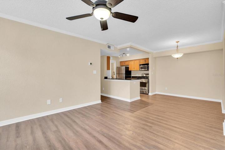 Great Room w/ New Flooring