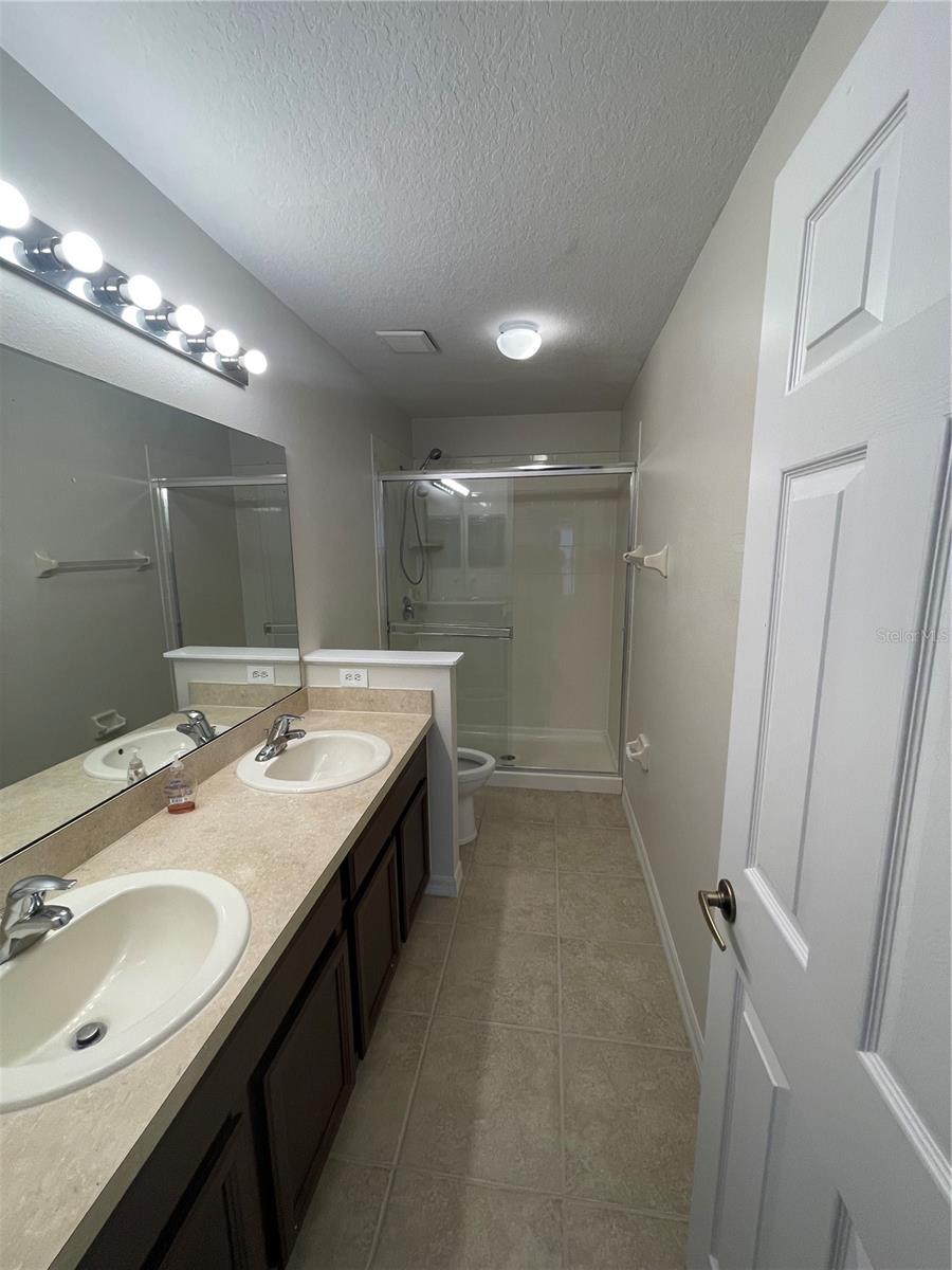 Master Bathroom with Dual Vanity
