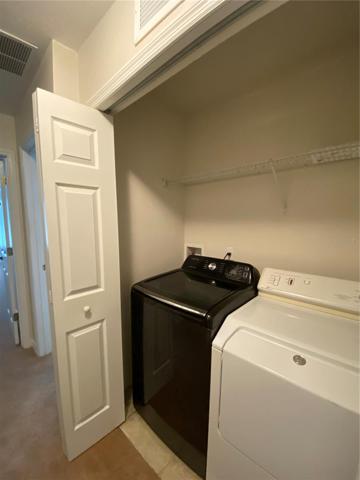 Washer and Dryer Closet, Upstairs