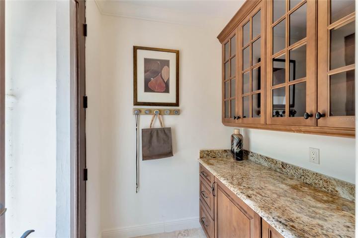 Drop zone and butler pantry,could be a morning station as well.