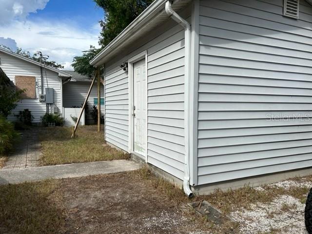 storage/workout area