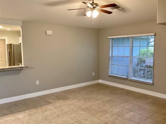 Reverse view of dining area