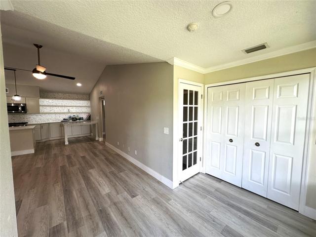 Study Corner and Laundry Closet