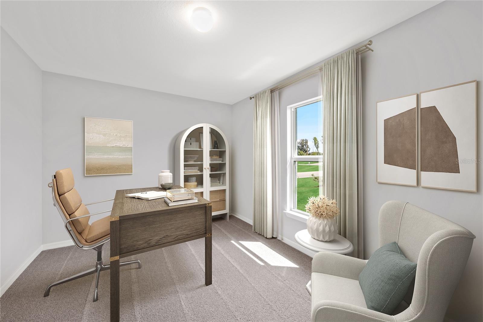 FOURTH BEDROOM/DEN/FLEX ROOM *DISCLAIMER: Renderings, Photos, Virtual Tours are of like model and are used for display purpose only, actual property may vary.