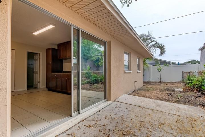 Patio Off Kitchen