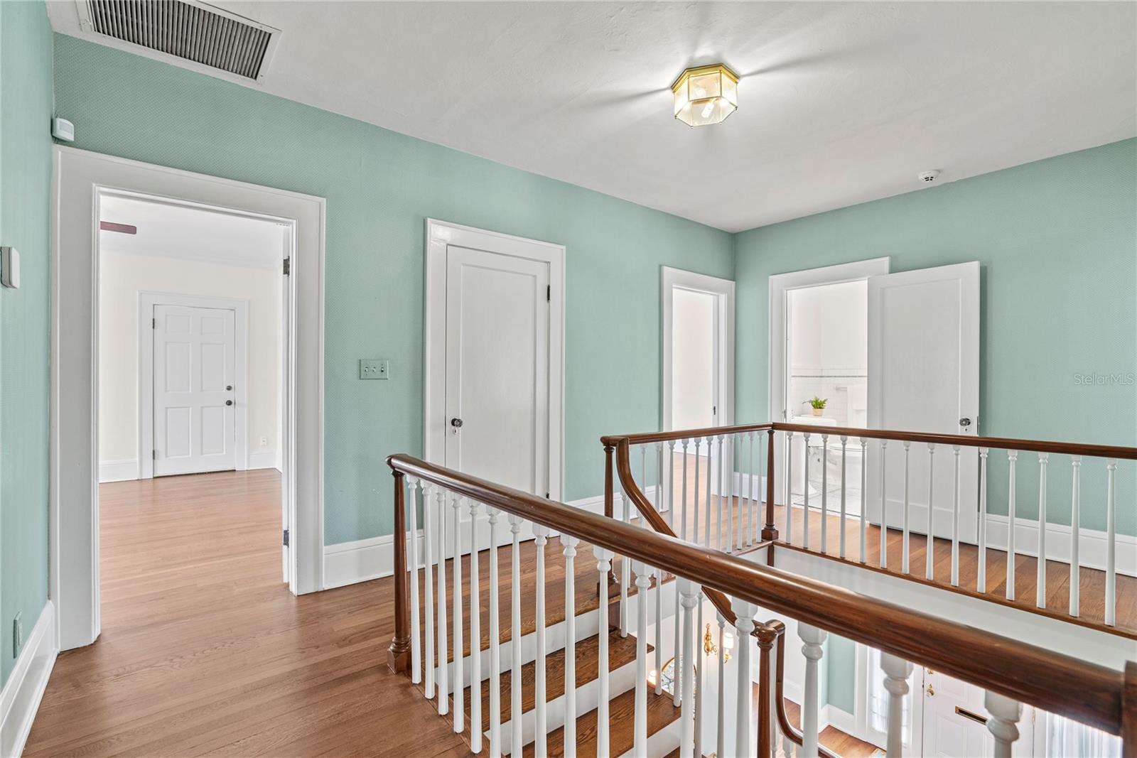 Upstairs landing