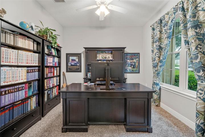 BEDROOM 4/MAKES A GREAT OFFICE.