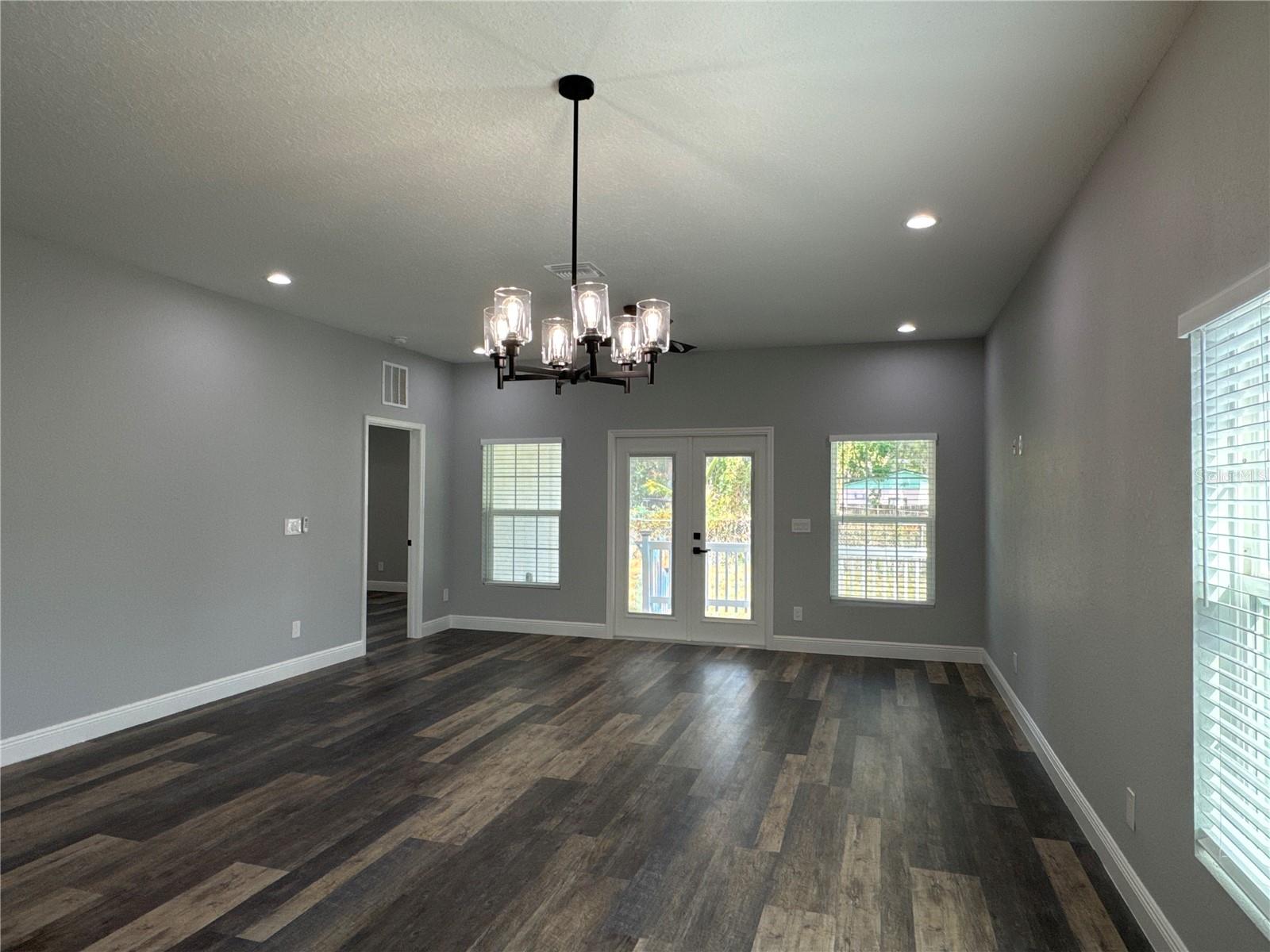 Family Room / Dining Room Combo
