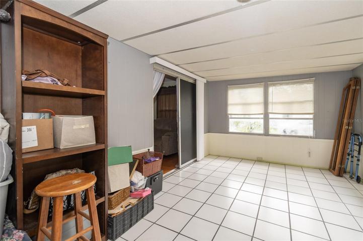 Florida room off living area
