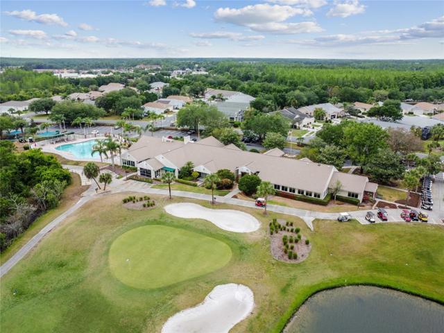 BACK OF CLUBHOUSE