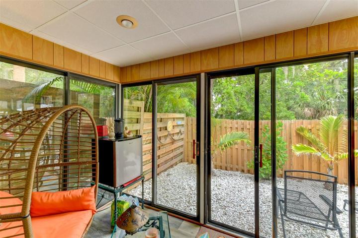 looking outside from the lanai
