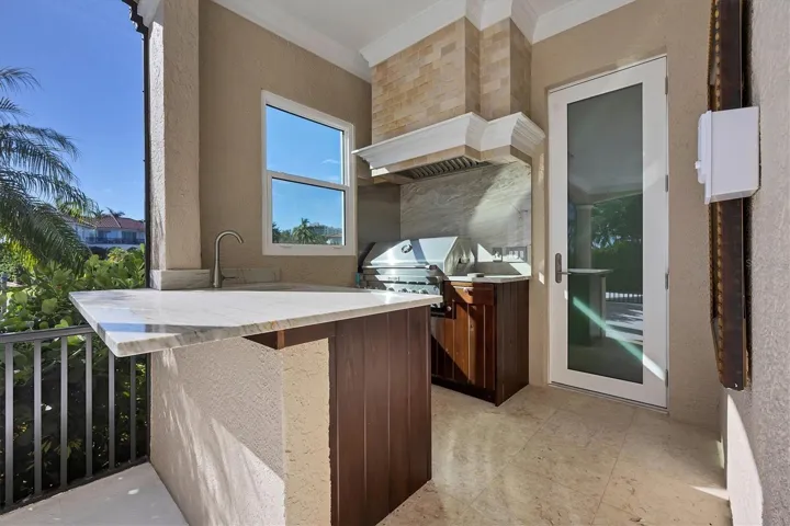Outdoor Kitchen within covered Lanai