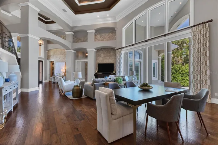 Grand Room combines with a Formal Dining Area