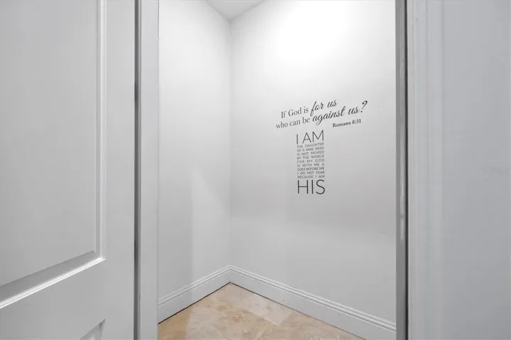 Closets designed to support future elevtor