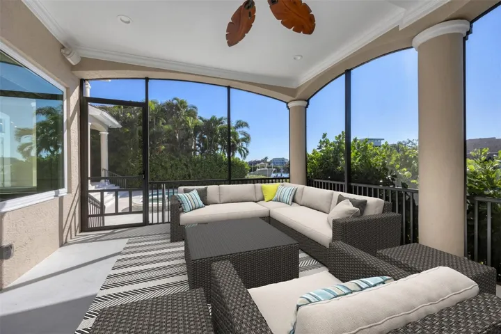 Virtually Staged Lanai